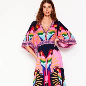 Boden Maya Kimono Jersey Maxi Dress